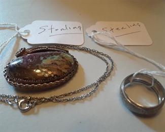 Vintage Sterling costume jewelry