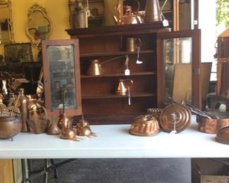 Wall cupboard and copper