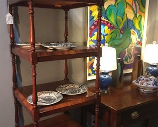 Beautiful Etagere, Porcelain