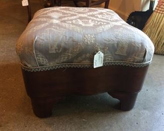Mahogany Footstool
