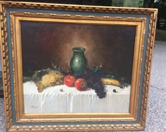 Oil on Canvas, Still Life