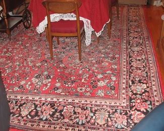 Large Persian rug, approx. 10' x 14'. Still have to measure.
