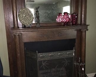 Beautiful Old Mantel