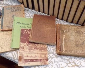 vintage song books, the Blackwood Brothers & others