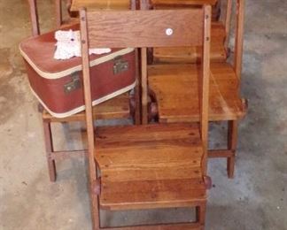 wood Adult Chairs, Luggage