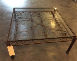 lovely glass top table