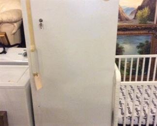 upright freezer