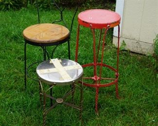 metal stools