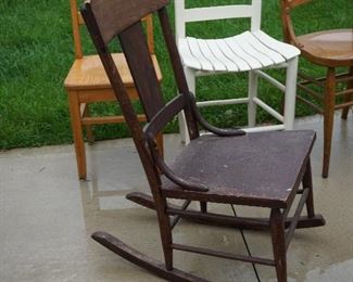 wood rocker