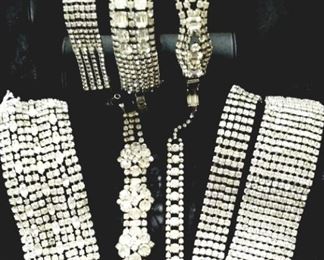 VINTAGE RHINESTONE BRACELETS