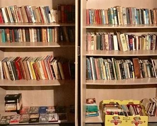 First editions, technical books, vintage and new, signed… Great for book buyers.