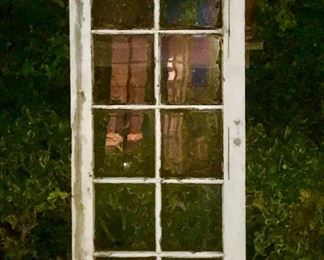 Three beautiful antique French doors
