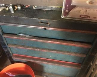 . . . a vintage tool chest.