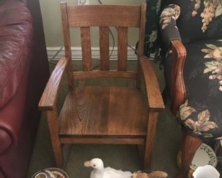 . . . a cute child's chair.