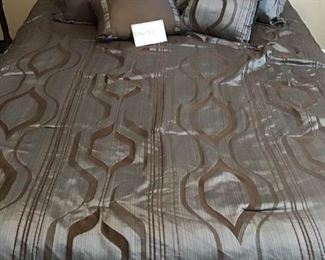 Full size mattress and metal frame. https://ctbids.com/#!/description/share/240249 