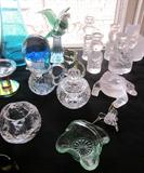 Viking glass, crystal, art glass