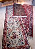 Three wool runners (machine made)