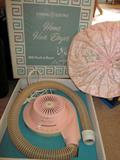 Mid century General Electric Home Hair Dryer in original box!