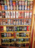 Huge beer can collection