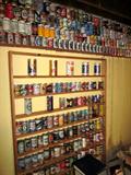 Huge beer can collection