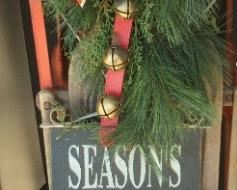 Christmas Sled Decor