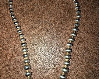 16" Tiffany sterling silver necklace