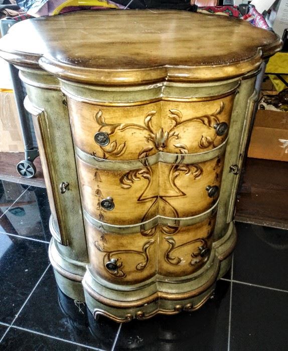 Beautiful Italian Accent Cabinet 