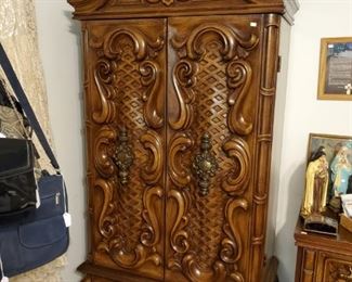 Great gothic armoire.