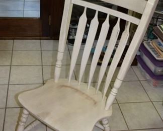 Distressed White Chairs