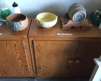 Cabinets in garage are for sale