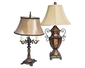 28. Two 2 Table Lamps