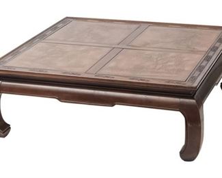 53. Chinoiserie Coffee Table with Carved Decoration