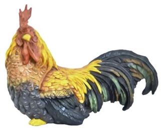 96. Ceramic Rooster