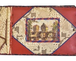 123. Unique Vintage Photo Album