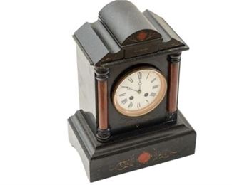 131. Hand Painted Mantle Clock