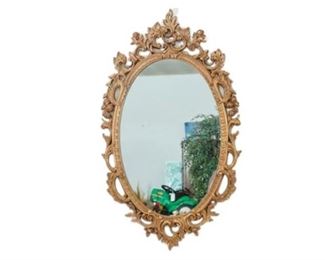 136. Wall Mirror in Ornate Frame