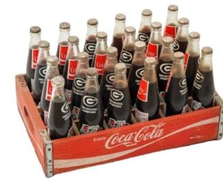 146. Collection of 1980 UGA National Champion CocaCola Bottles