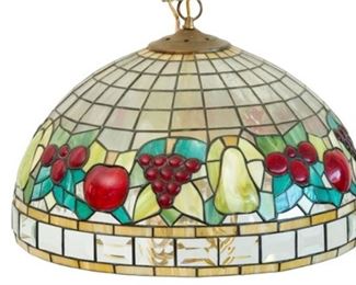162. Stained Glass Lampshade