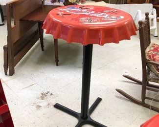 Stand up Coke table 