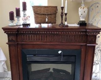 Electric fireplace that works