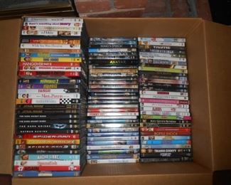 Tons of DVD's