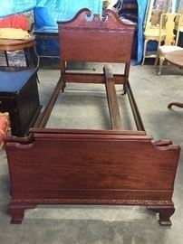 Pair of Mahogany Single Beds, Pristine Condition Sale Price $ 300.00 pair