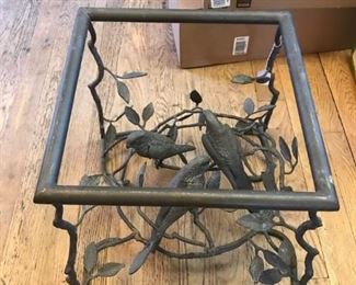 PATINA BRASS, VERY RARE TABLE BASE WITH BIG BIRDS, HAND MADE, $ 1,500.00 A MUST SEE ITEM!!!