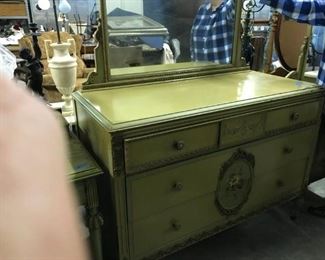 MATCHING DRESSER AND MIRROR