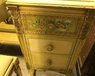 DARLING PAINTING, MAKE UP TABLE AND BENCH