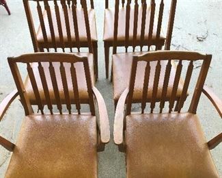 MID CENTURY SET OF 6 CHAIRS MADE BY KROEHLER DESIGNER ADRIAN PEARSALL $ 300.00 SET