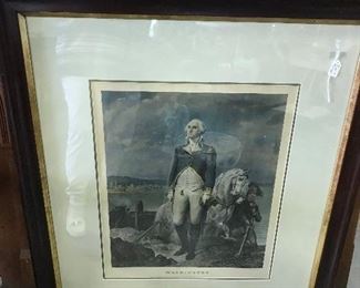 LARGE GEORGE WASHINGTON PRINT $