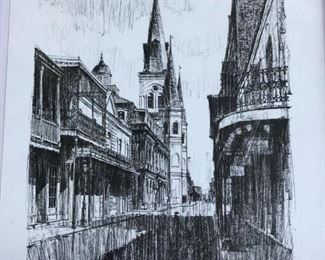 CHARTRES STREET, BY DAN DAVEY CIRCA 1966