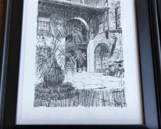BRULATOUR COURTYAR, BY DAN DAVEY CIRCA 1966