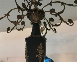 BETTER LOOK AT THE TOP OF CHANDELIER